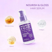 Shakebar Nourish & Gloss Serum 100ml  - For All Hair Types with Honey, Collagen & Vitamins